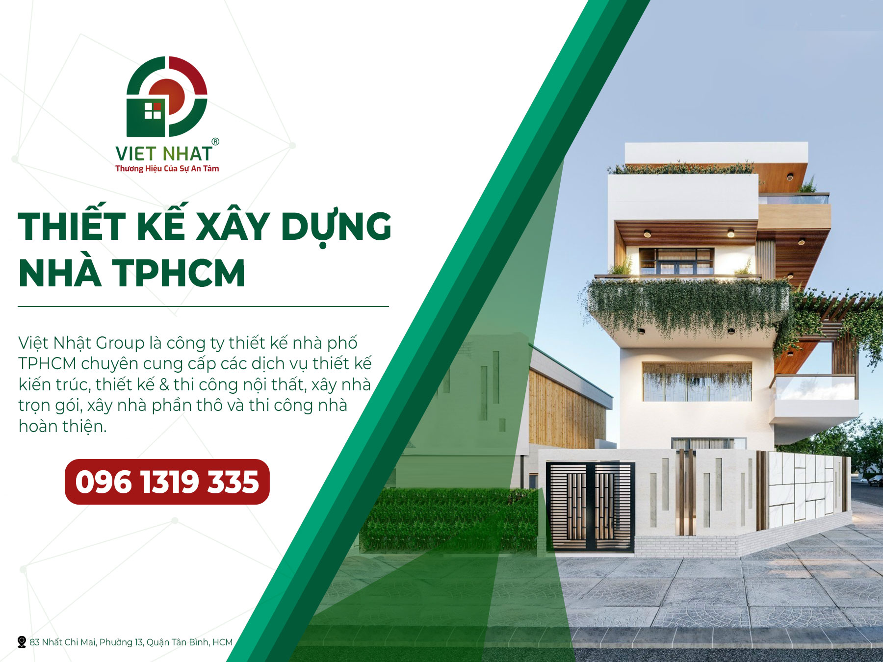 Công ty thiết kế xây dựng nhà tại TPHCM 