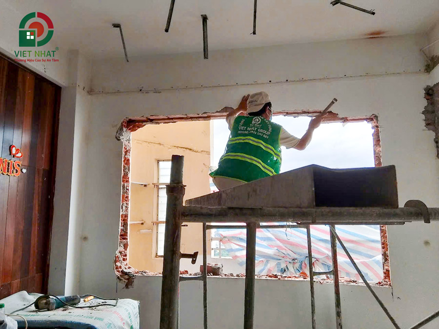 Đơn giá thi công tháo dỡ nhà cũ