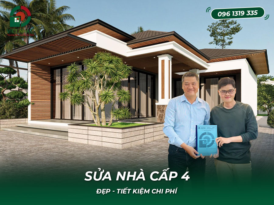 Sửa Chữa Nhà Cấp 4 Đẹp - Chi Phí Sửa Nhà Hợp Lý