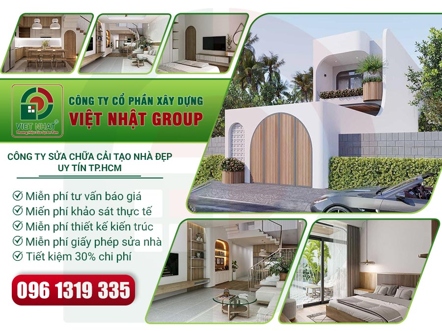 Dịch vụ sửa nhà Quận Bình Thạnh báo giá nhanh 