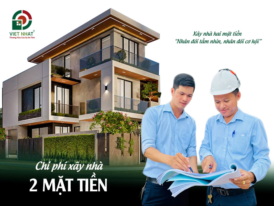 Chi phí xây dựng nhà 2 mặt tiền tại TPHCM