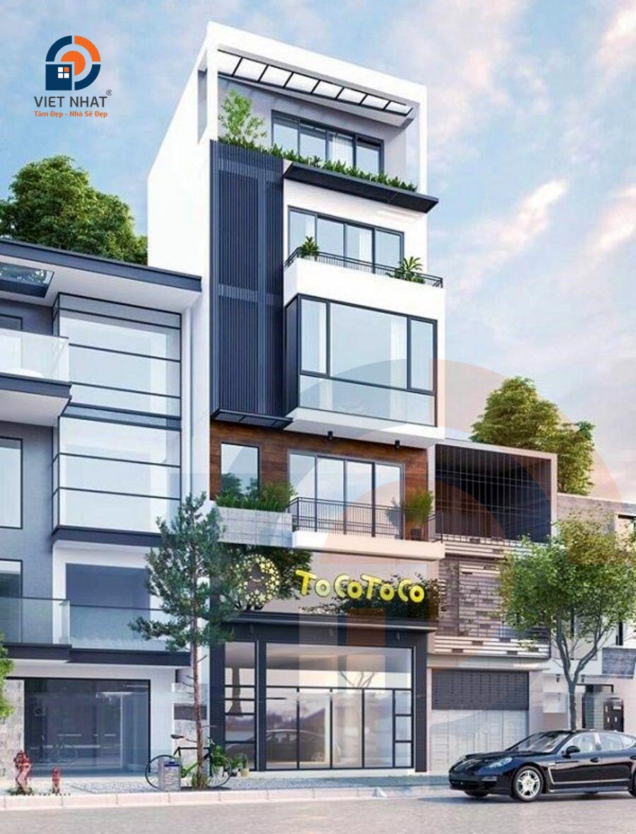 chi phí xây nhà 6 tầng 50m2