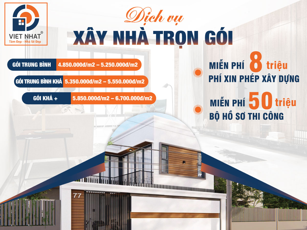 Báo giá xây nhà trọn gói tphcm năm 2024 – Nhà thầu 13 năm uy tín 