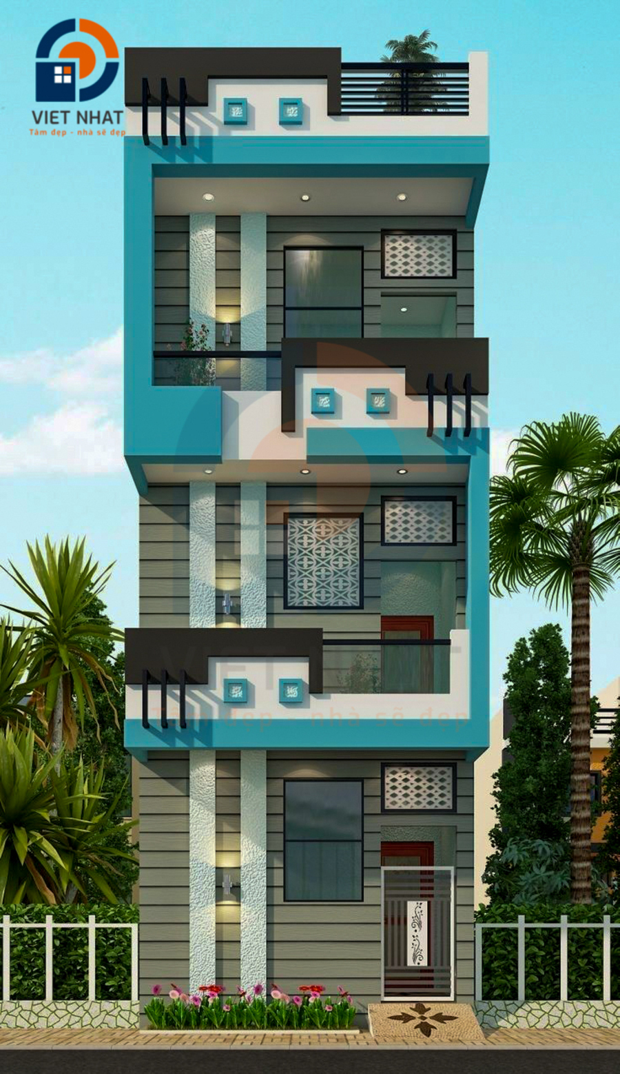 Bí quyết để có được thiết kế nhà phố 3 tầng 90m2 hoàn hảo nhất 