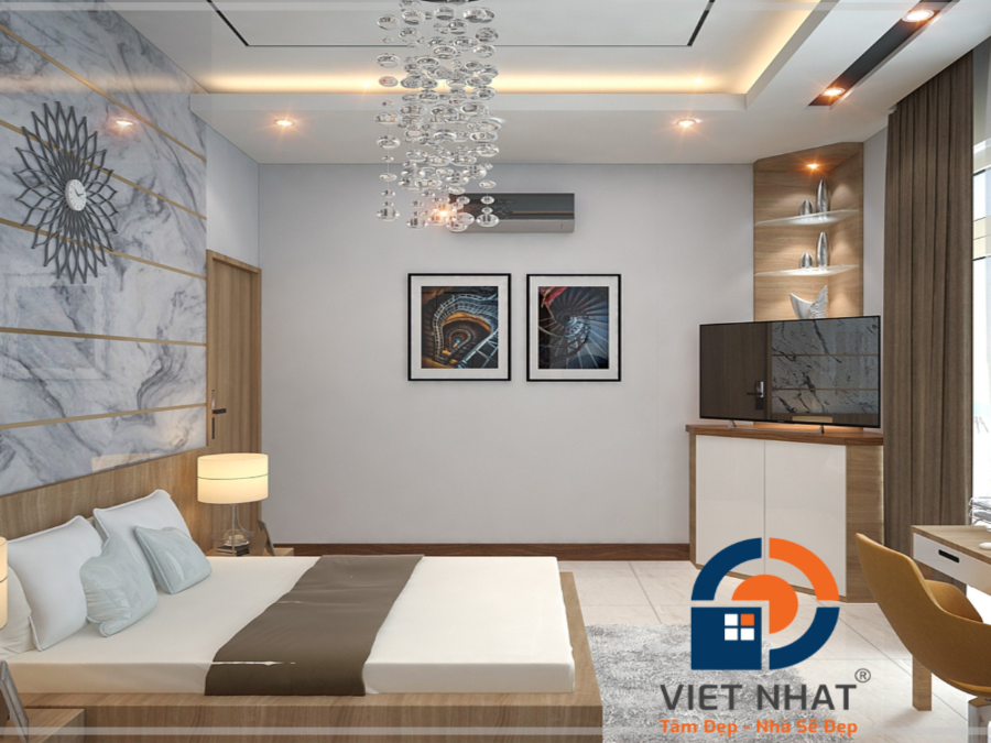 thiết kế nhà phố 4 tầng 5x20m hiện đại