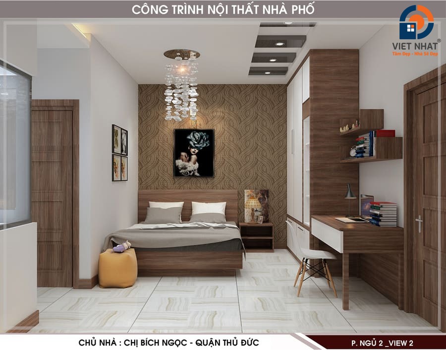 mẫu nhà phố 4 tầng hiện đại