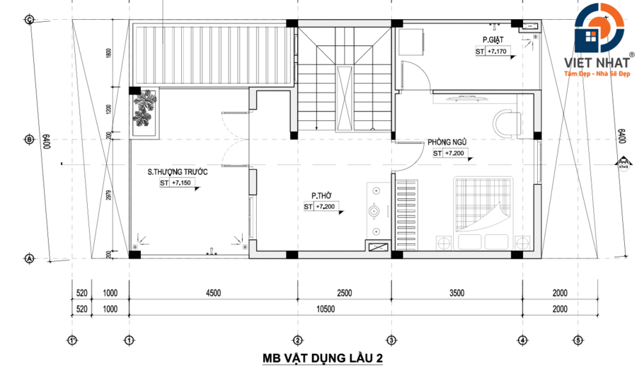 nhà phố 1 trệt 2 lầu có gara