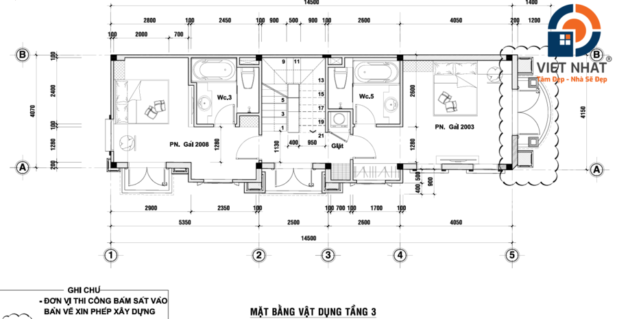 nhà phố 4 tầng tân cổ điển