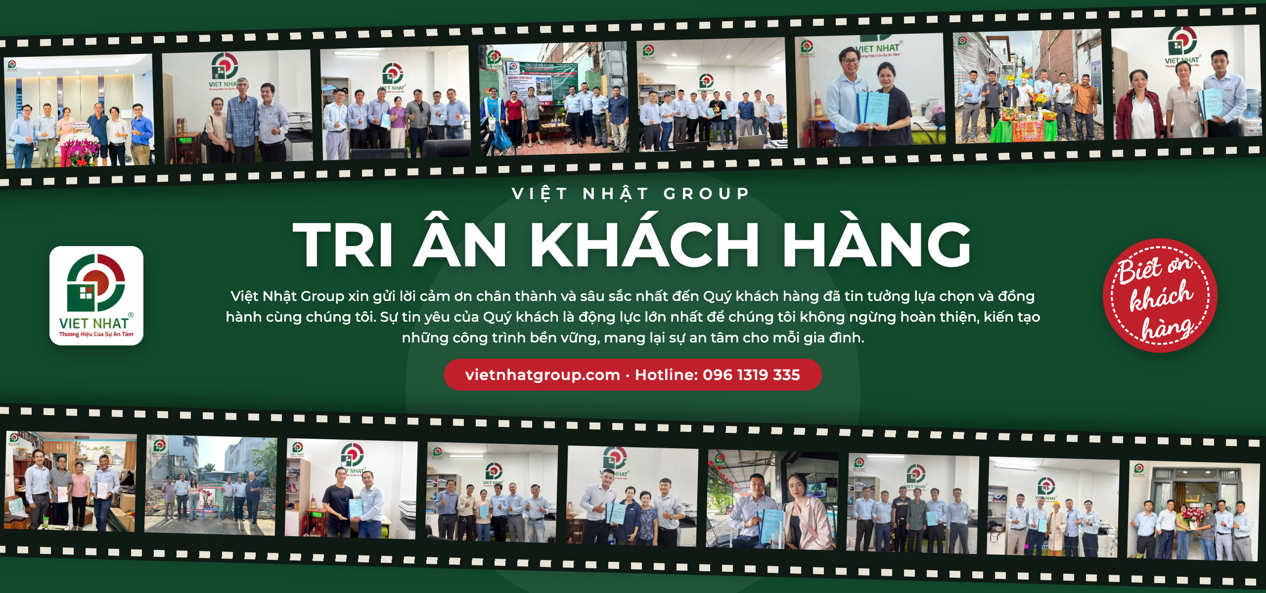 Banner Tri Ân Khách Hàng Việt Nhật Group 