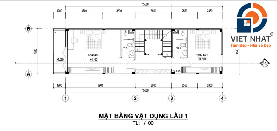 nhà phố 5 tầng hiện đại đẹp