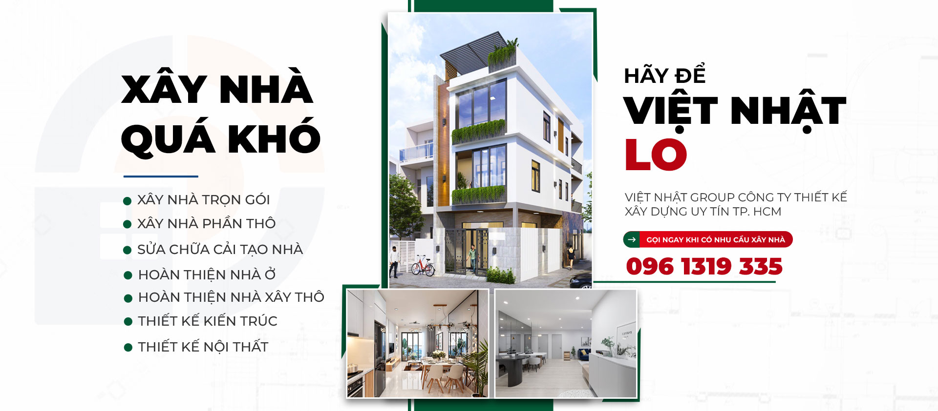 Banner xây dựng Việt Nhật Group 