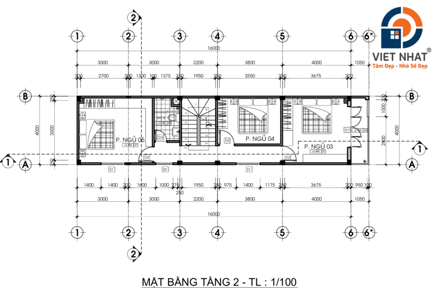 nhà phố 3 tầng đẹp