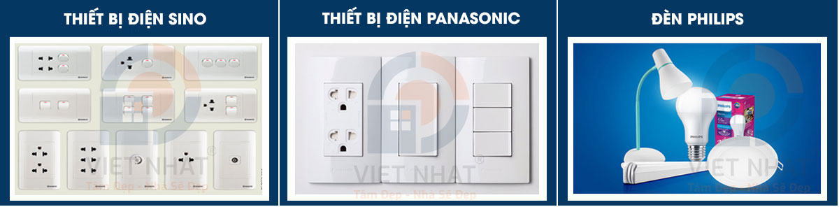 Thiết bị điện và đèn chiếu sáng trong xây dựng nhà