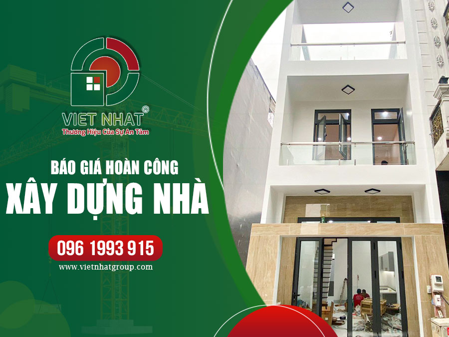 Báo giá dịch vụ hoàn công xây dựng nhà 