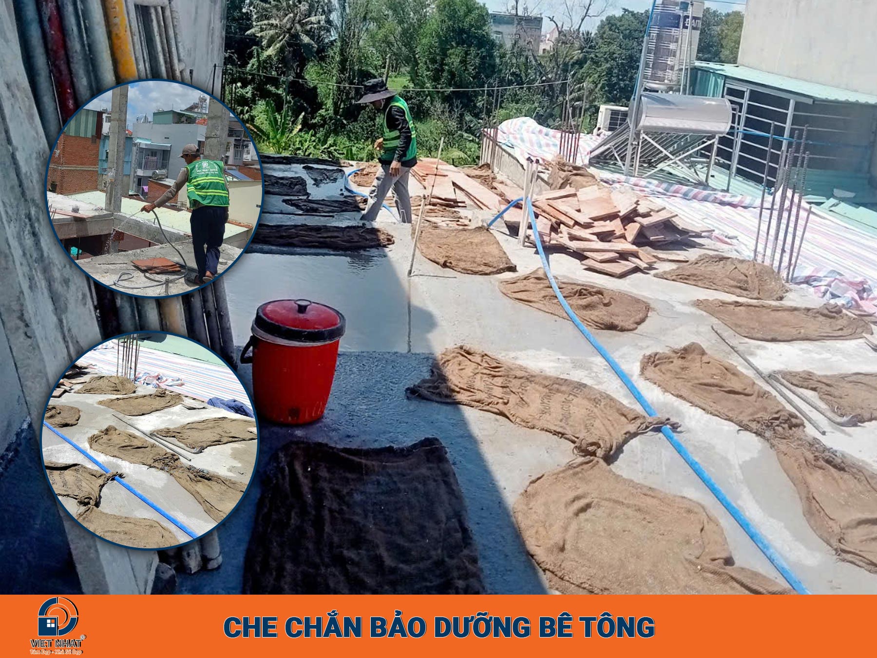 Che chắn bảo dưỡng bê tông 