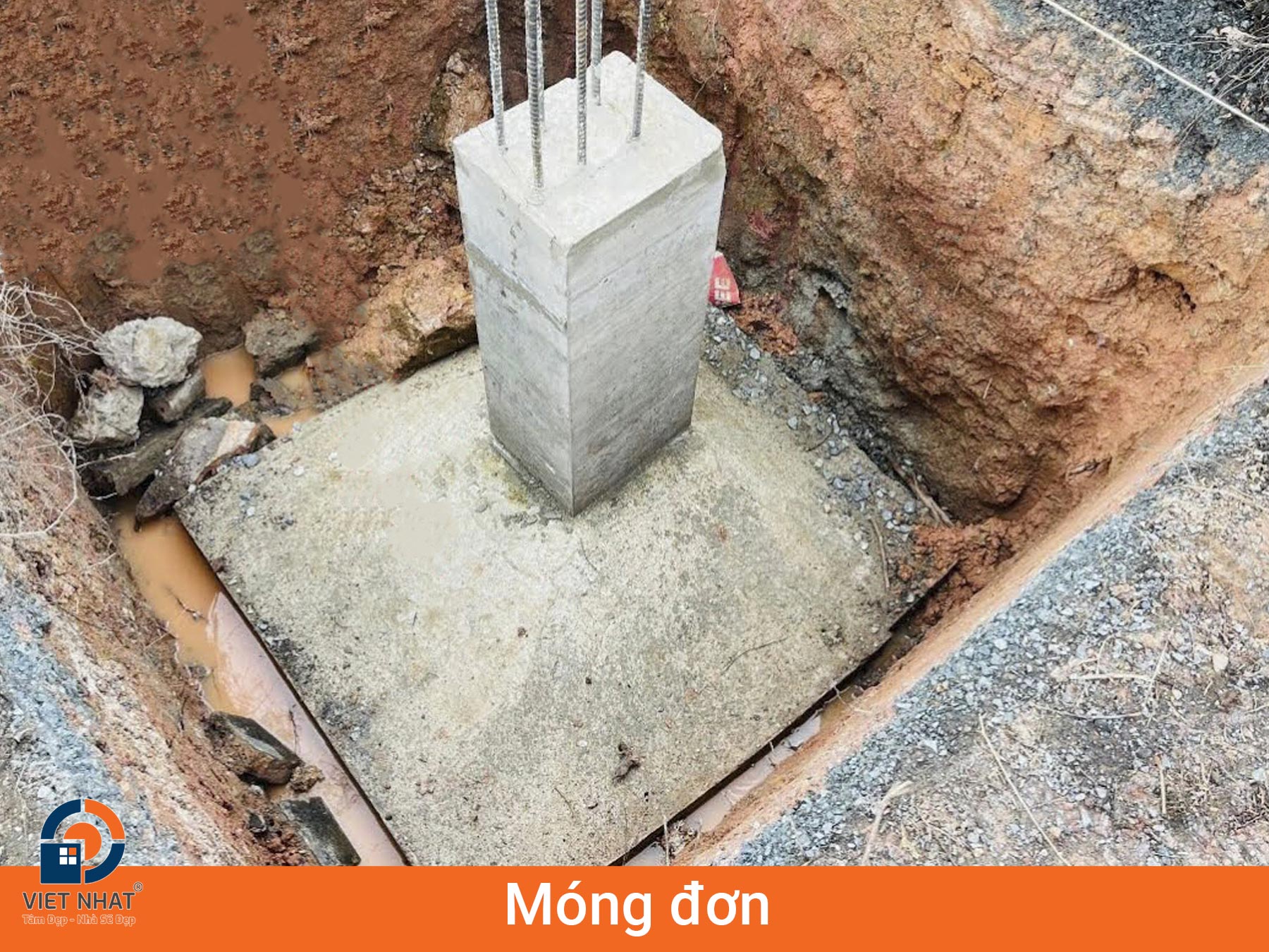 Móng đơn trong xây dựng công trình