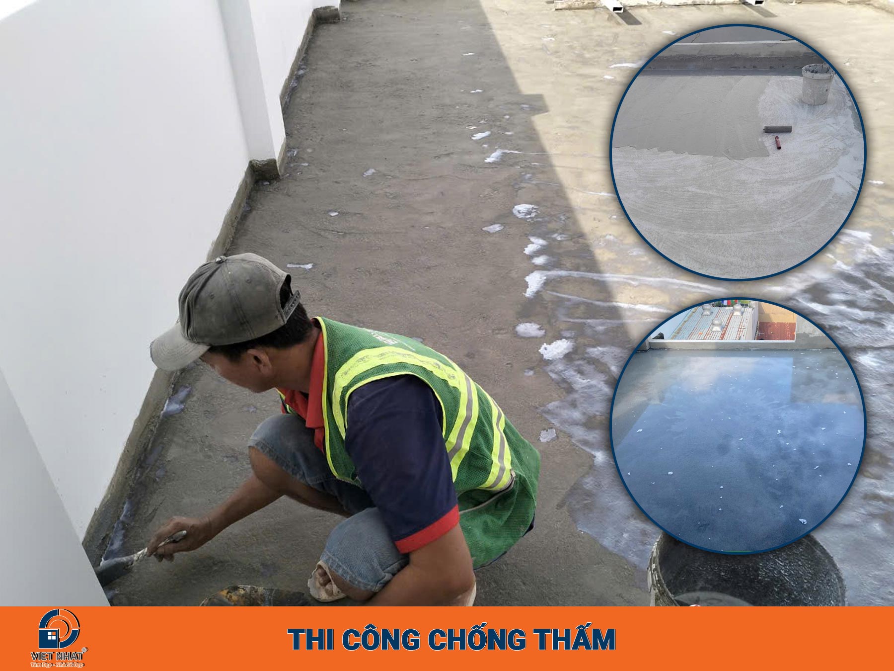 Thi công chống thấm