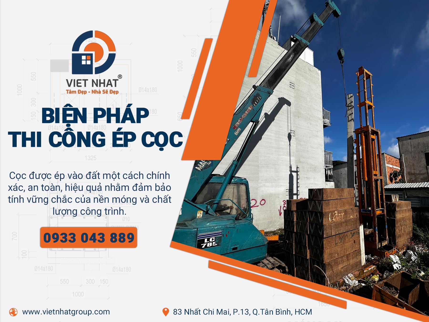 Biện pháp thi công ép cọc đúng kỹ thuật được thực hiện như thế nào? 