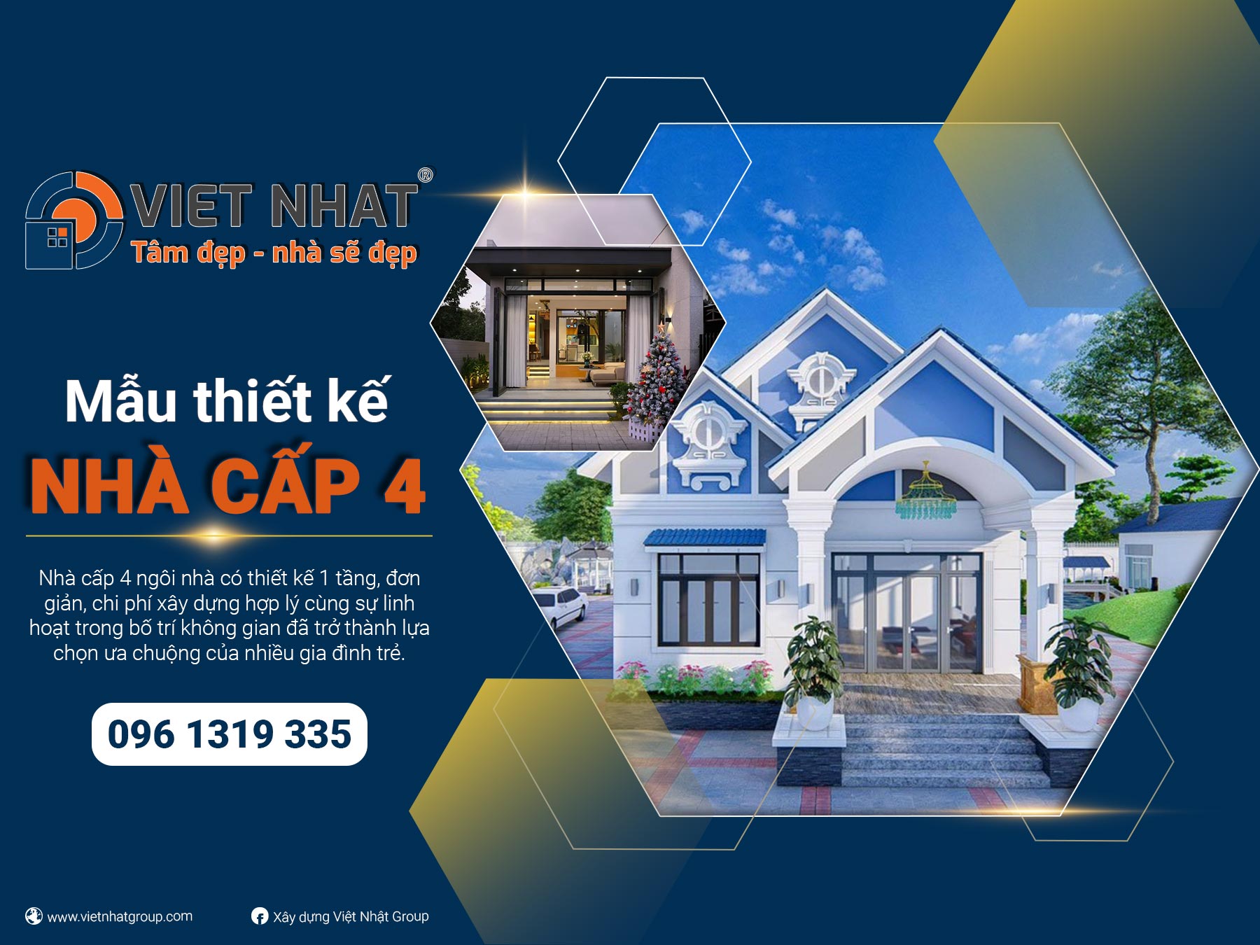 Mẫu nhà cấp 4 Đẹp - Xu hướng