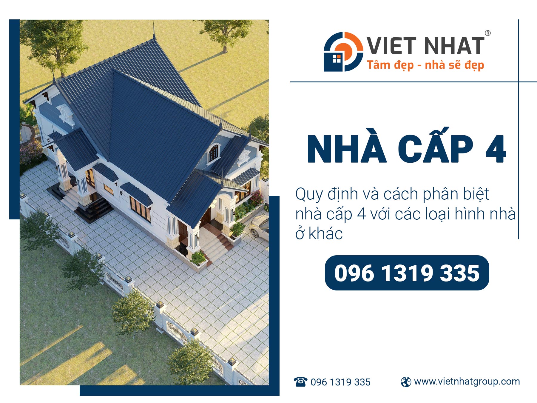 Nhà cấp 4 là gì? Quy định và cách phân biệt nhà cấp 4 cụ thể 