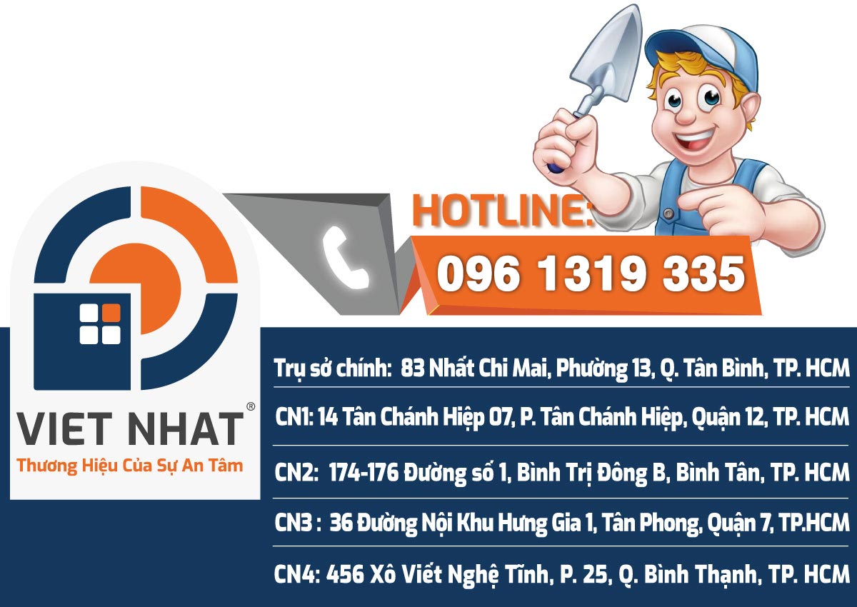 Thông tin liên hệ công ty xây dựng Việt Nhật Group
