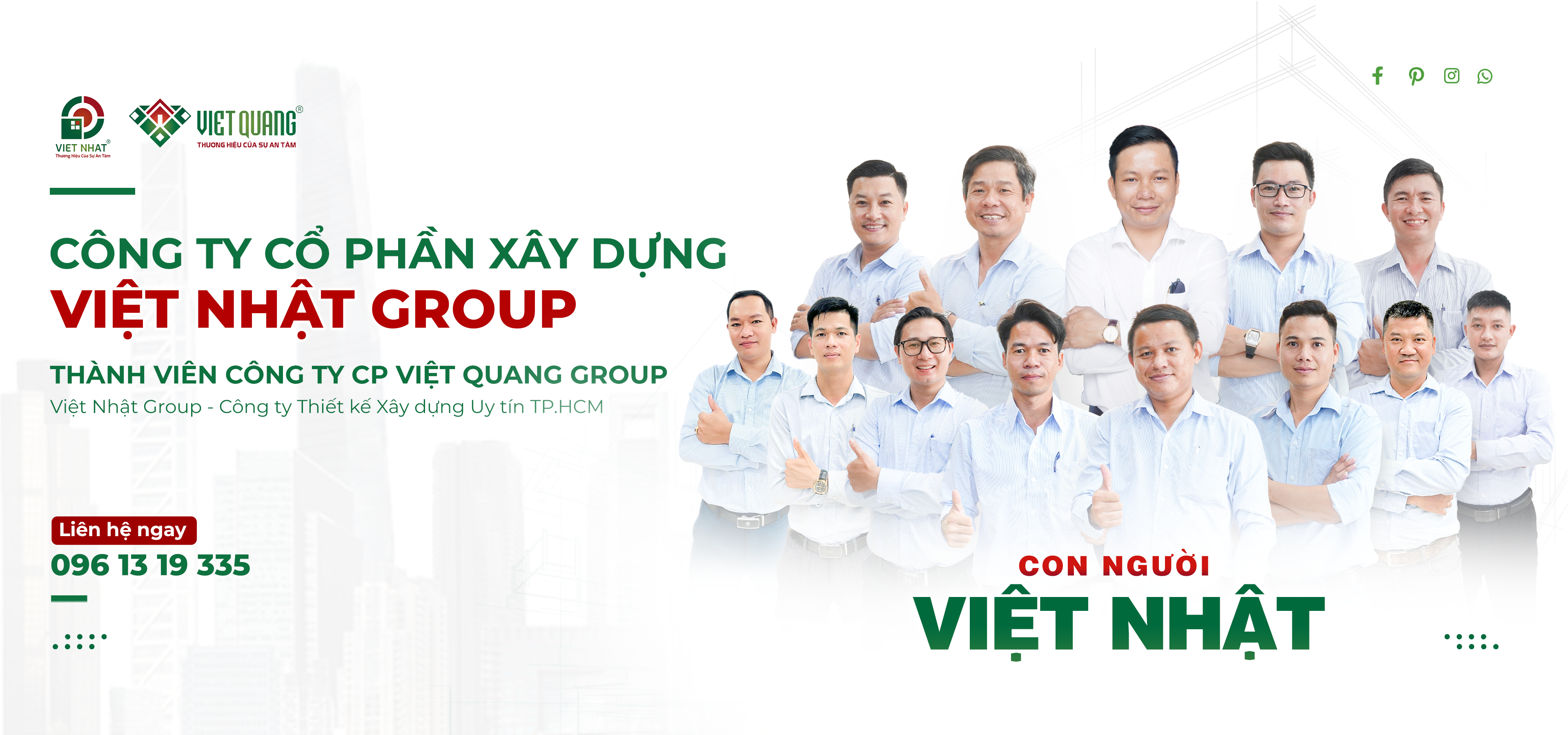 Banner Xây dựng Việt Nhật Group 