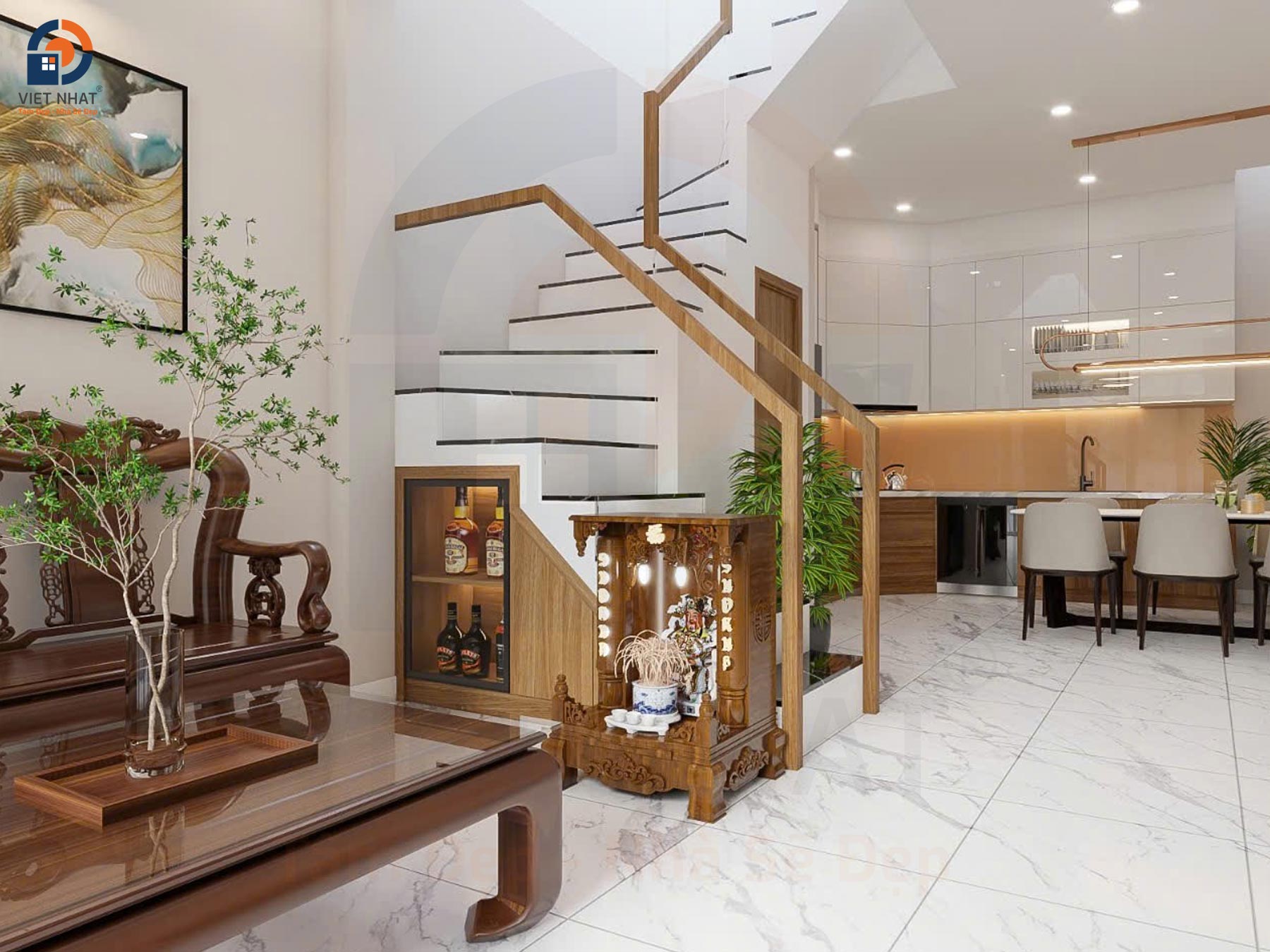 Chú trọng nguyên tắc tương xứng trong decor nội thất