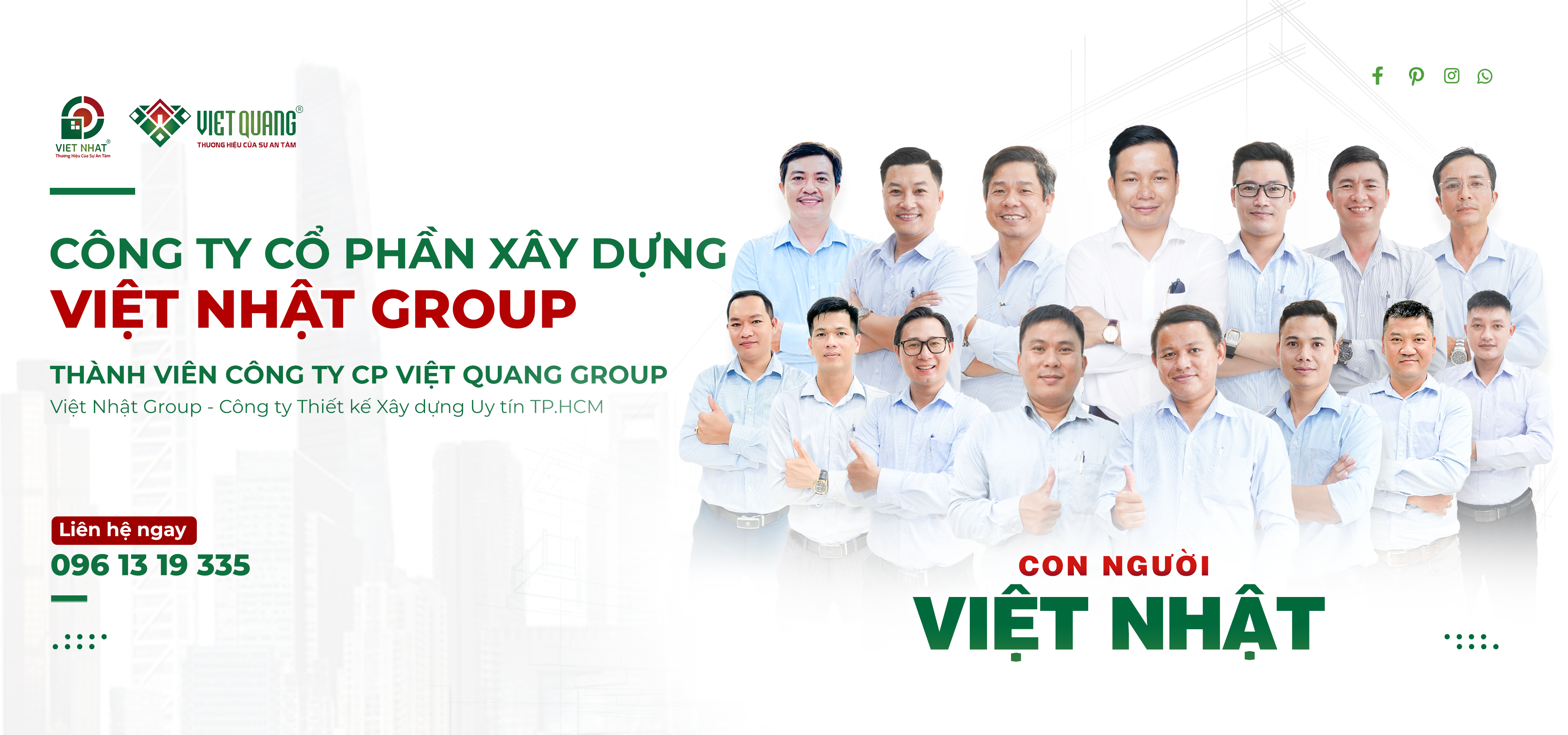 Banner Xây dựng Việt Nhật Group 