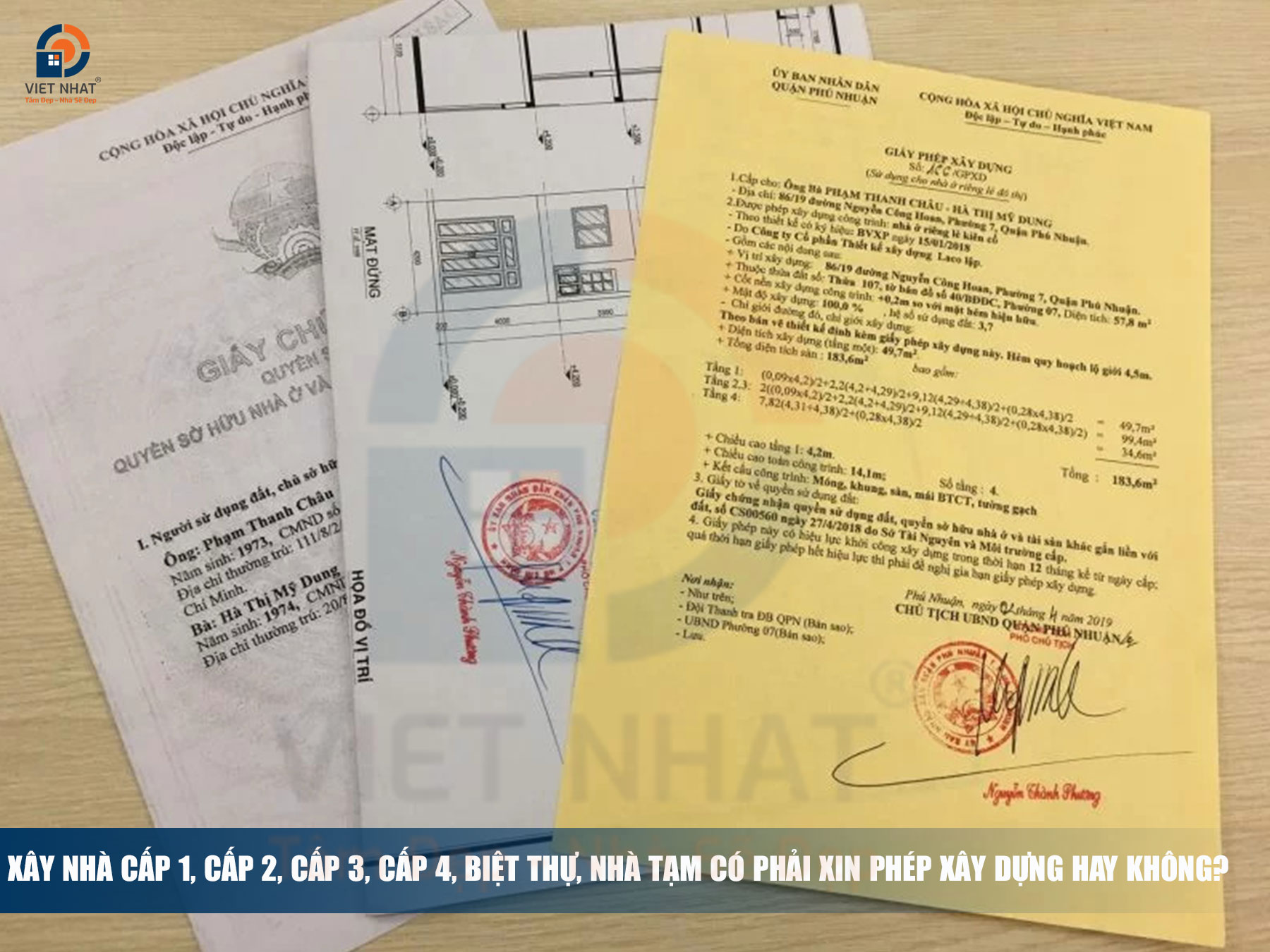 Xin giấy phép xây dựng