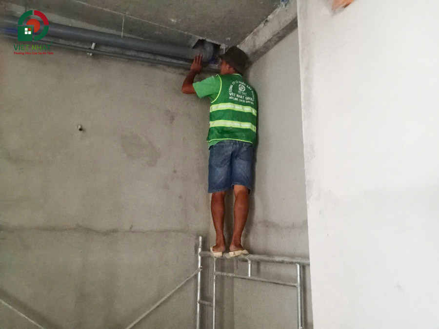 Hình ảnh thi công lắp đặt hệ thống ống nước