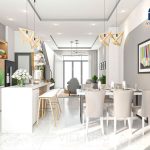 Thiết kế không gian khu vực bếp nhà anh Sơn Thủ Đức