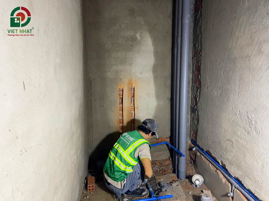 Hình ảnh thi công ống cấp thoát nước