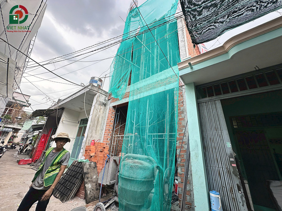 Hình ảnh tiến độ thi công nhà 3 tầng