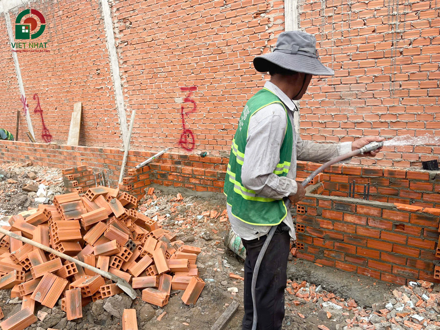 Hình ảnh thi công bảo dưỡng công trình
