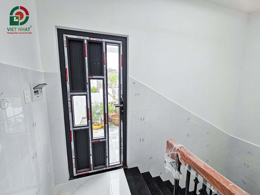 Hình ảnh thi công hoàn thiện tum sân thượng