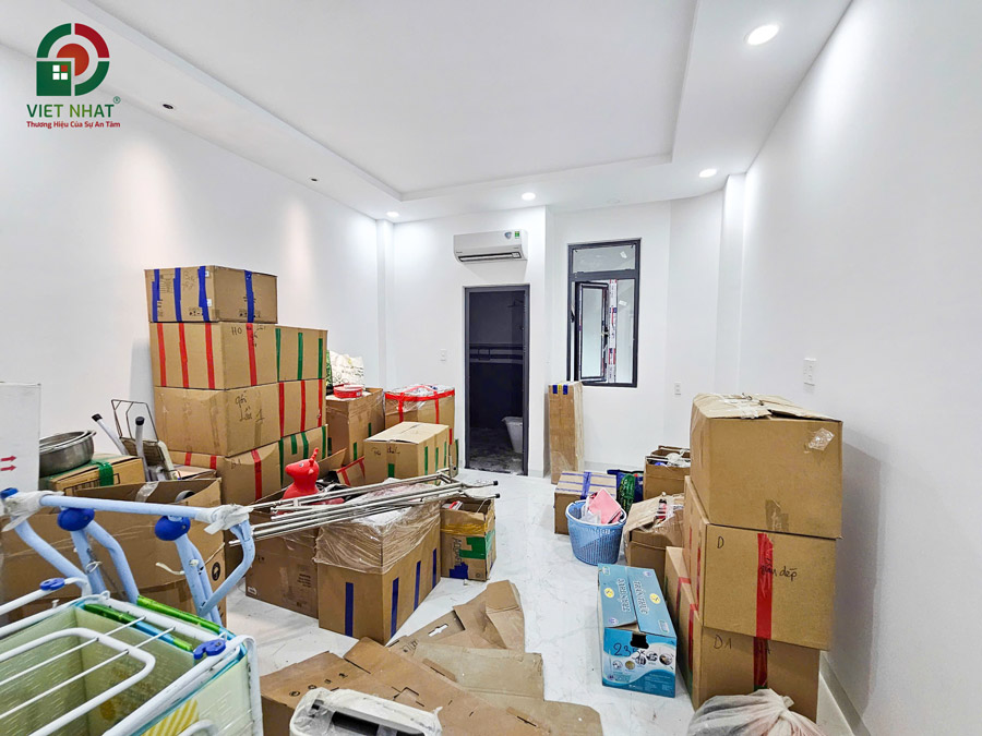 Hình ảnh thi công hoàn thiện phòng ngủ