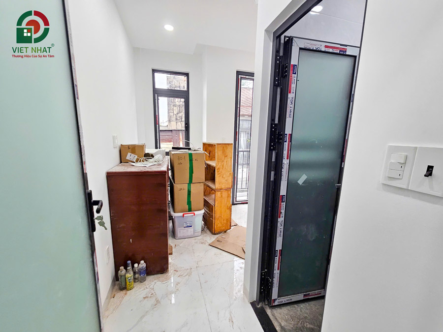 Hình ảnh thi công hoàn thiện phòng ngủ