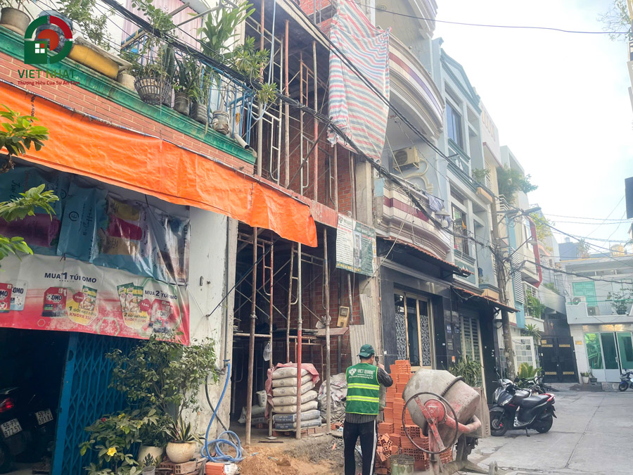 Hình ảnh tiến độ thi công tầng 2