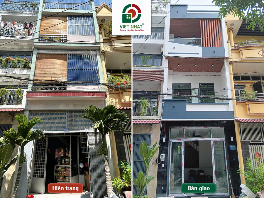 Sửa nhà cũ thành nhà mới: Công trình sửa nhà Anh Hiếu ở Gò Vấp 