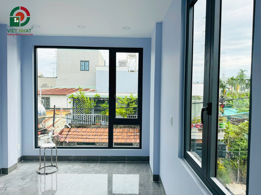 Hình ảnh kiểm tra và nghiệm thu nhà 3 tầng tum sân thượng