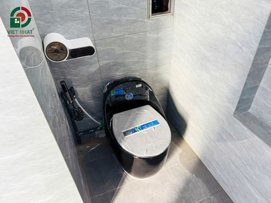 Hình ảnh kiểm tra và nghiệm thu nhà 3 tầng tum sân thượng