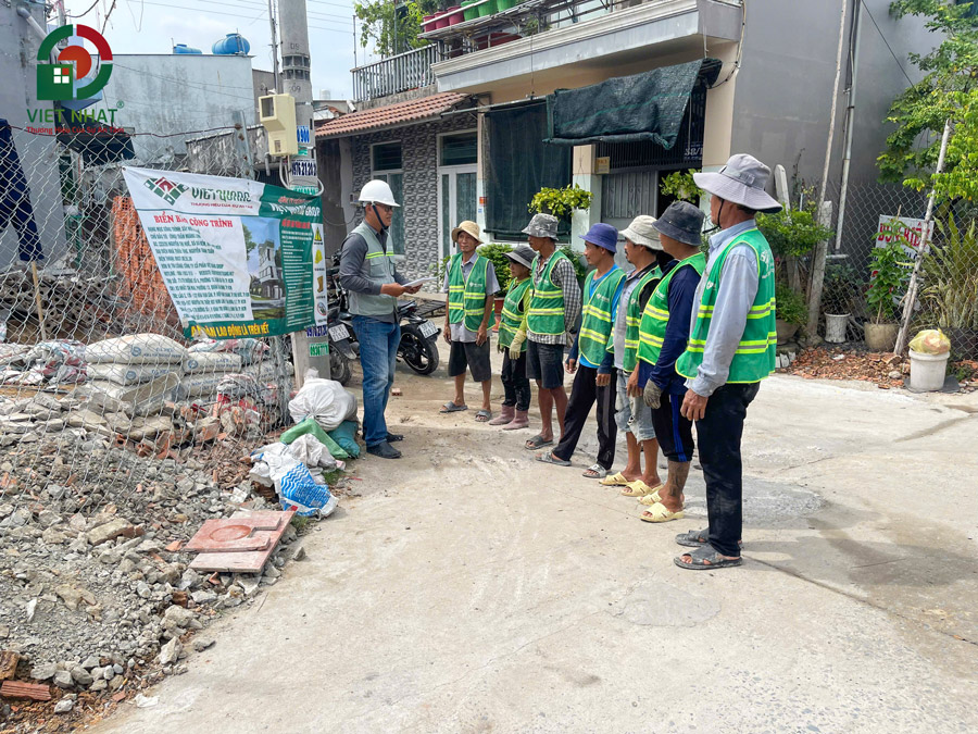 Hình ảnh huấn luyện an toàn lao động