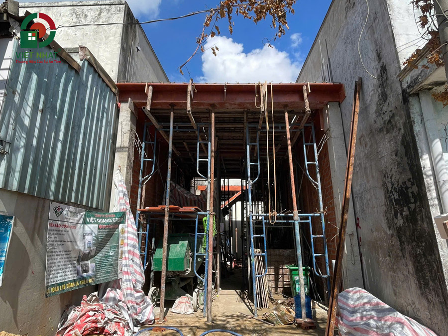 Hình ảnh tiến độ thi công tầng 1