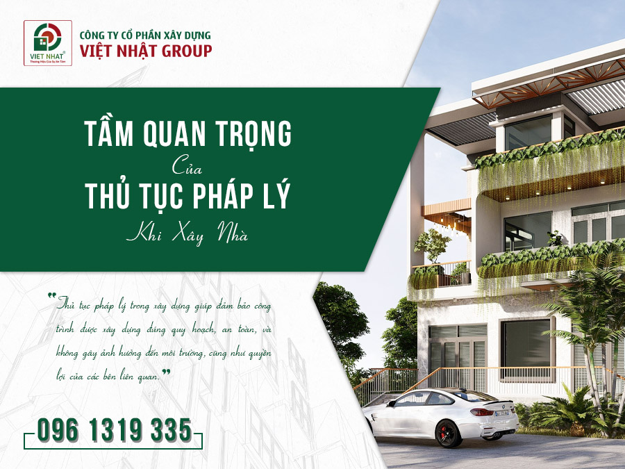 Tầm quan trọng của thủ tục pháp lý trong xây nhà HCM