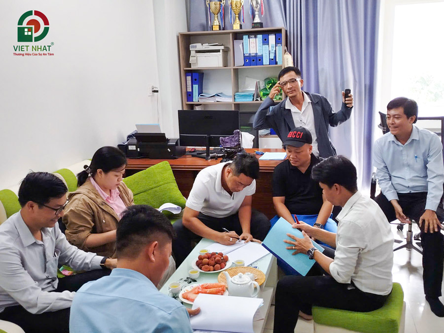 Việt Nhật Group ký hợp đồng xây nhà Anh Duy ở quận Gò Vấp