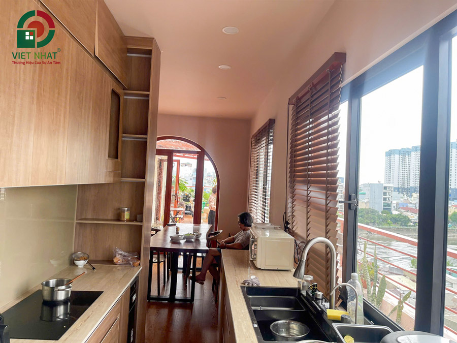 Hình ảnh bàn giao phòng bếp