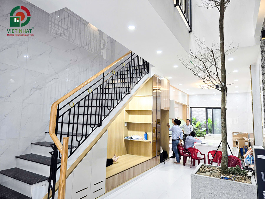 Thiết kế giếng trời hợp phong thủy