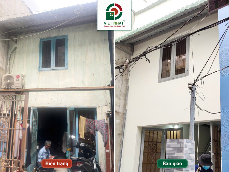 Hành Trình Sửa Nhà Trọn Gói 2 Tầng – Chú Ấm ở Quận 8