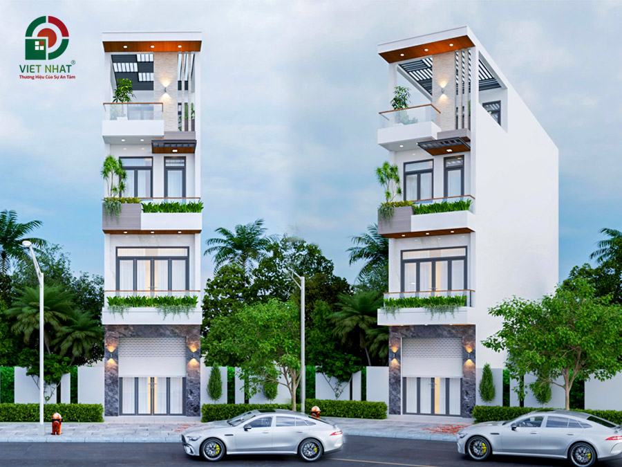 Nhà 4 tầng 4x14m