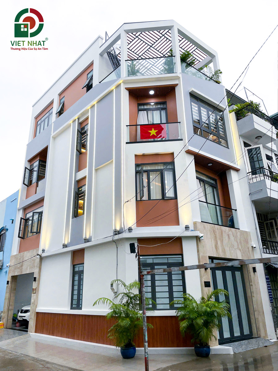 Bàn Giao Nhà Lô Góc 4 Tầng - Anh Trung ở Quận Gò Vấp